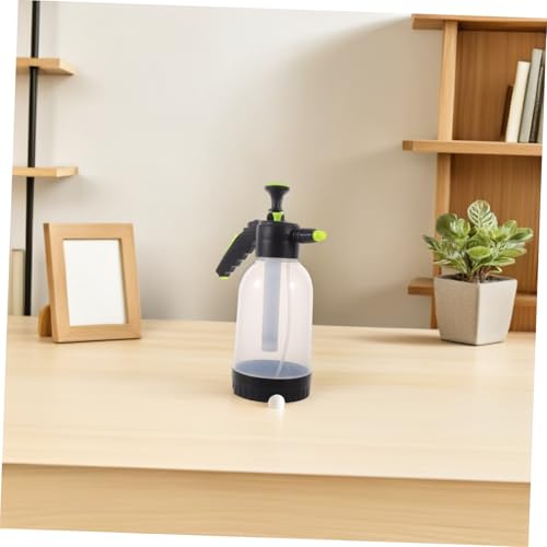 Cabilock Hand Pump Sprayer Bottle Plastic Water Mister 2l for Parrots and Plants, Large Capacity with Easy Operation for Indoor Use and Travel