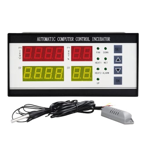 Professional Incubator Controller Digital Egg Incubator Temperature Humidity Controller XM-18ZH