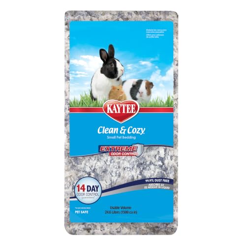 Kaytee Clean and Cozy Extreme Odor Control Bedding for Small Pets 24.6 Liter - size: 24.6 Liters