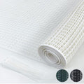 White Plastic Garden Fence, Hardware Mesh, 4' x 50' | Reusable HDPE Fence for Landscape, Tree Guards, Balcony, Deck & Stair Railings, Poultry, Animal & Pet Barrier, Cut to Size - color: White, size: 4' x 50'