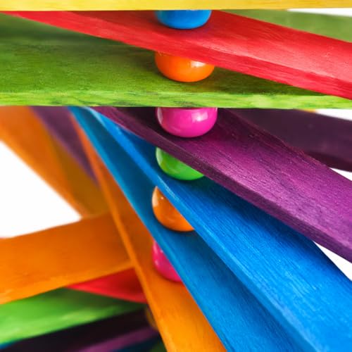 Bonka Bird Toys 867 Pk2 Big Stick 9.50" x 6", Medium Parrot Chew Cage Toy, Conure, Quaker, Pionus, and Similar - size: Pack of 2