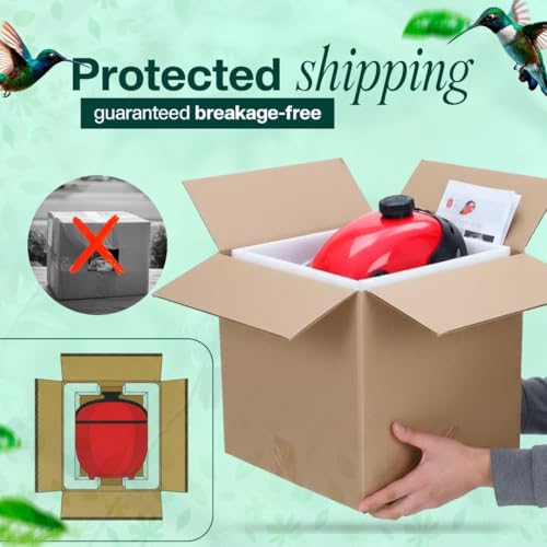 HummViewer Wearable Hummingbird Hat Feeder - Humm Viewer Mask, Helmet Feeder for Head with Face Shield, Bird Viewing Experience for Men & Women Includes Expert Guide