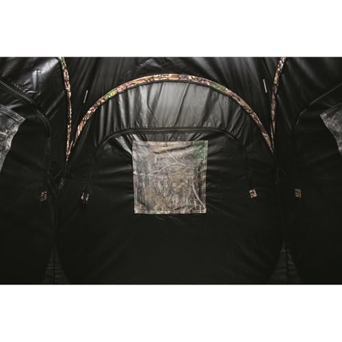 Guide Gear HuntRite Deluxe 4-Panel Spring Steel Hunting Ground Blind; 2 Person for Deer and Turkey Season RT APX