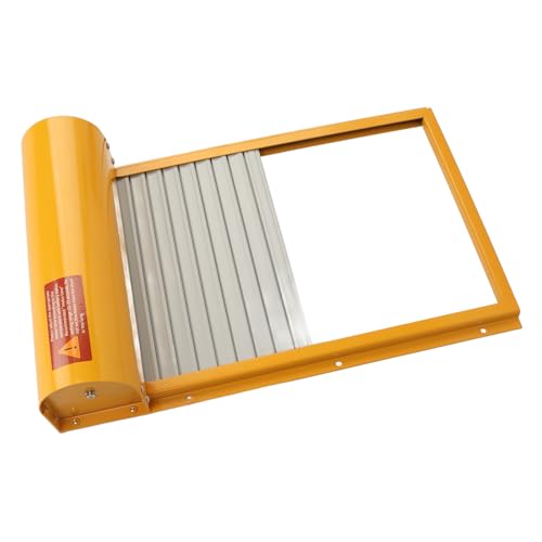 Automatic Chicken Coop Door Opener Battery Powered Timer LED Display with Programmable Controller for Chicken Duck Goose Poultry Coop (Yellow) - color: Yellow