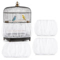 4PCS Bird Cage Net, Bird Cage Seed Catcher, Bird Cage Seed Catcher for Large and Medium Cages