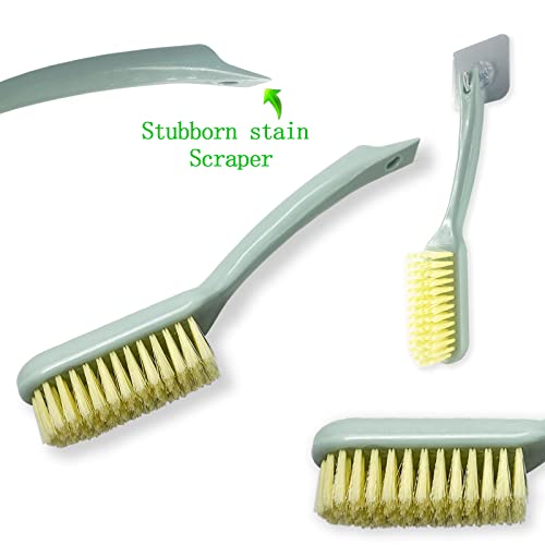 Cleaning Brush Shoe Kitchen Bottle Brush Sink Bathroom Household Dish Pot Pan Edge Corners Tile Lines Brush with Stiff Bristles