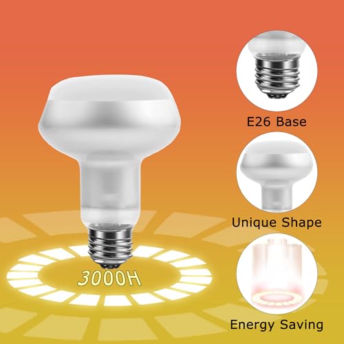 100W High-Output Reptile Basking Spot Lamp, Daylight Heat Bulb | Intense Daylight Heating, Promotes Activity & Digestion for Desert Reptiles, Large Terrariums & Basking Enclosures, E26 Base - color: Intense Basking Spot, size: 100W Upgraded - 3.1"
