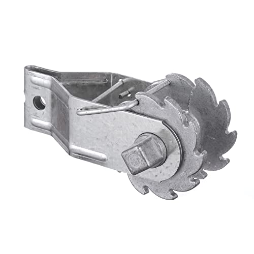 FENSMILE Electric Fence Wire Strainers, 10-Pack Inline Ratchet Tensioners | Heavy-Duty Steel · Compression Clip Design · Corrosion Resistant · Secure Wire Tension