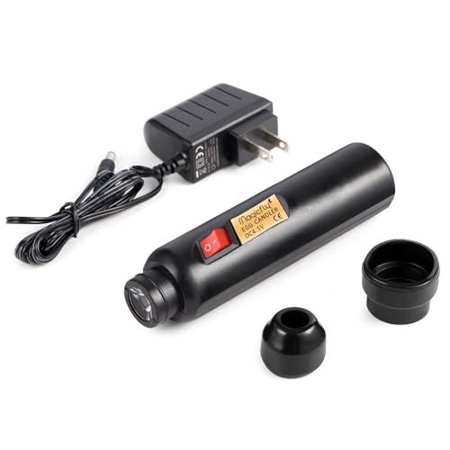 Magicfly Bright Cool LED Light Egg Candler Tester, Powered Only by Power Supply
