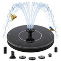 Solar Fountain, Floating Solar Water Pump with 6 Nozzles & 4 Fixed Pipes, Solar Fountain for Bird Bath, Garden, Pond, Pool - color: 1.5w Solar Water Fountain