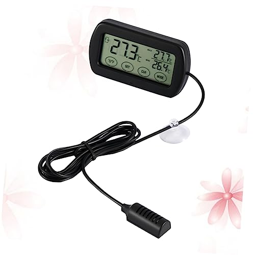 Outanaya LCD Digital Thermohygrometer Egg Incubator Probe Reptile Tank Thermometer
