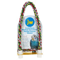 JW Pet Comfy Perch For Birds Flexible Multi-color Rope, Small - 21" Length - size: Small, style: 21"