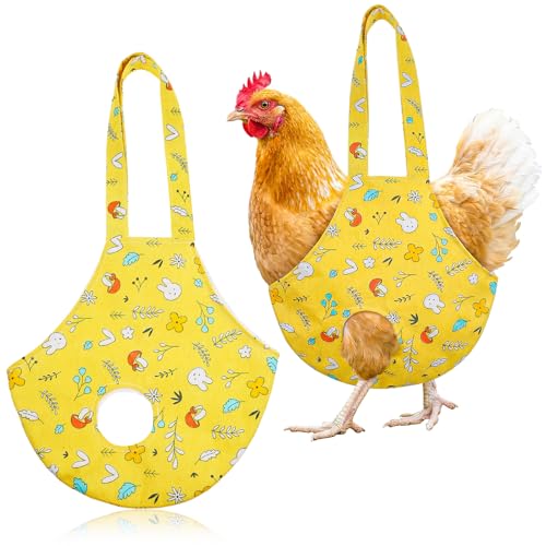 1 Pack Chicken Holder Bag Chicken Carrier Sling Supplies with Handle Catching Hand Bag Canvas Chicken Sling for Farm Rooster Hen Poultry Transport Traveling