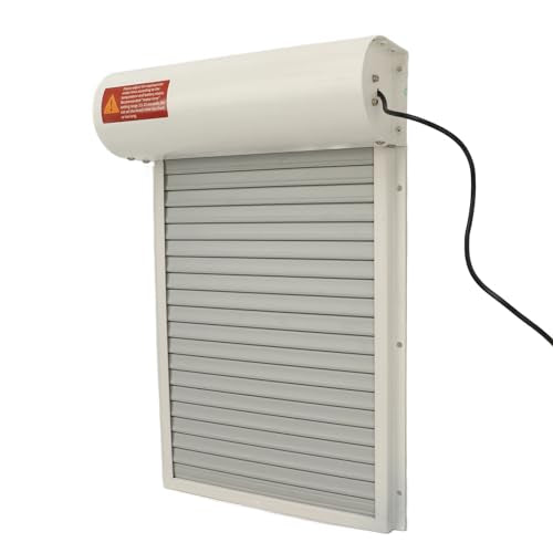Automatic Chicken Coop Door Opener Battery Powered Timer LED Display with Programmable Controller for Chicken Duck Goose Poultry Coop (White) - color: White