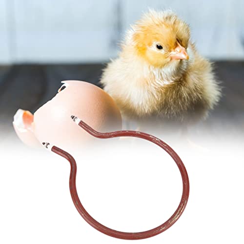 Cyrank Incubator Heater Elements, Round Heating Elements for Egg Incuabtors with Round Heating Tube for Incubator(M)