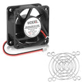 DC 60mm x 25mm Brushless Cooling Fan 24V Dual Ball Bearing 2Pin for DIY Exhaust Project Freezer Replacement - size: 6025