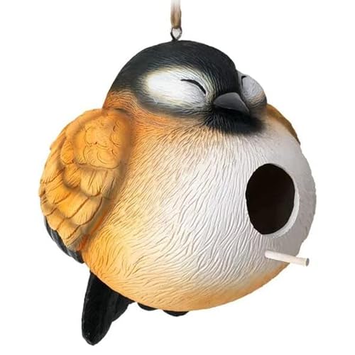 Spoontiques Chickadee Birdhouse, Multicolor, Garden Décor - Decorative Birdhouse for Yard and Garden Decoration - color: Multicolor
