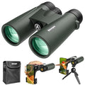 15x45 High Powered Binoculars for Adults, Phone Adapter and Tripod | BAK4 Prism, FMC Optics, Waterproof, Large View with Clear Low Light Vision for Bird Watching Cruise Travel Wildlife Viewing - size: 15x45