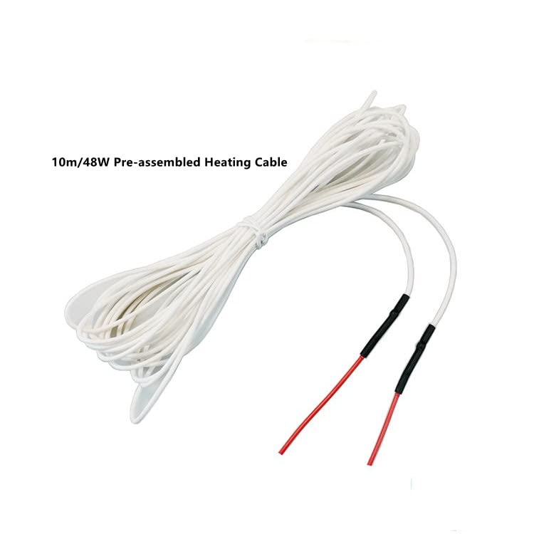 12V Pre-Assembled Silicon Rubber Heating Wire for DIY Steering Wheel Heating, Self Made Warmer Incubator, Seat Heater (32.8ft) - size: 32.8ft