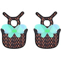 Chicken Saddles for Hens with Detachable Wings, Adjustable Hen Apron Back Protector for Feather Recovery, Double-Layer Breathable Poultry Saver for Standard Breeds (Black 2pcs) | Double-Layered Breathable Poultry Back Protector For Hens During Mating And