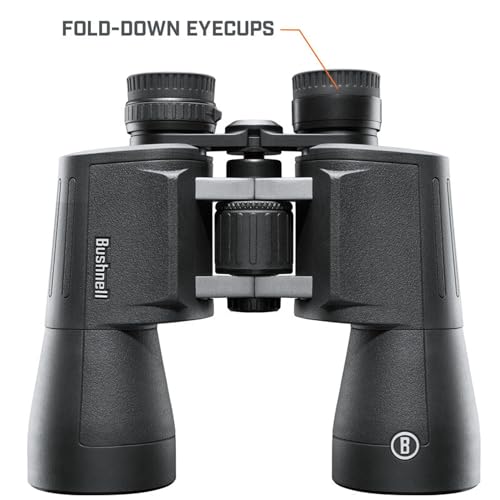 Bushnell PowerView 2 Binoculars, High-Definition Binoculars with Multi-Coated Lenses, Durable Aluminum Alloy Chassis, Wide Field of View, Ideal for Wildlife Observation, Hiking and Sporting Events - style: 20x50