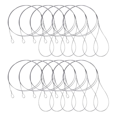 12Pcs Trap Wire (72in 7x7 5/64 Cable) Fits for Traps Extension