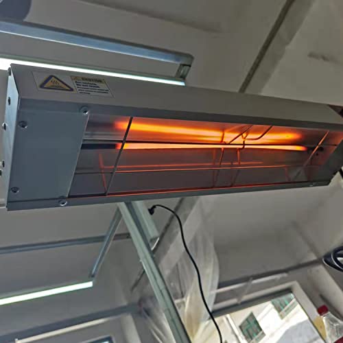 36 Inch Food Heat Lamp Commercial Food Warmer Overhead Strip Warmer 850 Watts with Chain and Us Plug,110v (36") - size: 36"