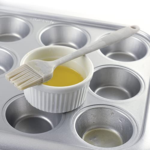 Norpro Silicone Mini Pastry Brush, Marble 8.25" x 1.88" x .5" - style: Mini Pastry Brush