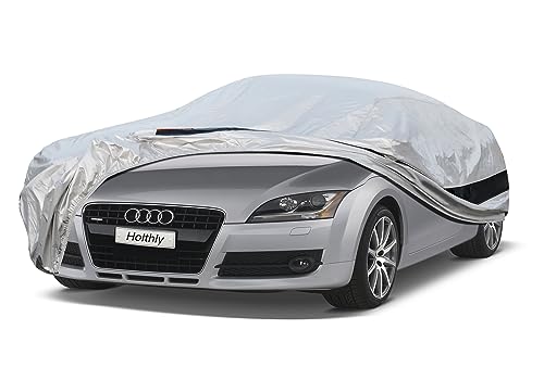 Coupe Car Cover Custom Fit Audi TT/TTS/TTRS 1998-2025, Car Cover Waterproof All Weather for Automobiles, Sun Rain Dust UV Protection. (Ships from US Warehouse) - size: Custom Fit AUDI TT/TTS/TTRS