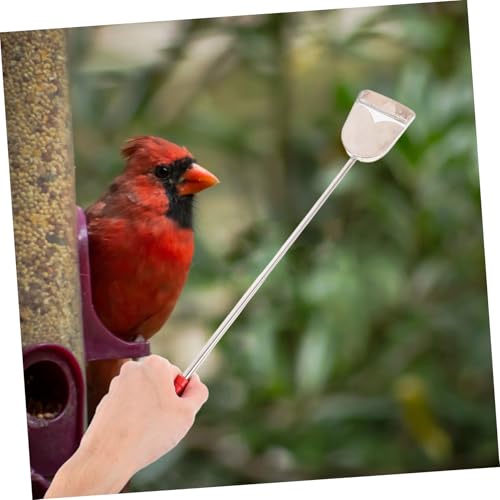 MERRYHAPY 2pcs Bird Cage Cleaning Brush Set Pet Cage Cleaner Brush Pet Feeder Cleaning Tools Reptile Chicken Coop