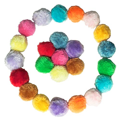 Fashion's Talk Cat Toys Furry Rattle Ball for Kitty 6 Pack - size: 6-Pack