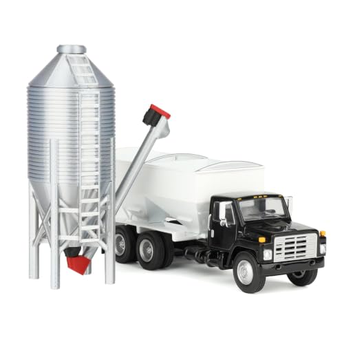 REVD 1/64 10-Ton Feed Bin with Auger & Flex Auger Attachments Toys, 3D Printed, RVD1031