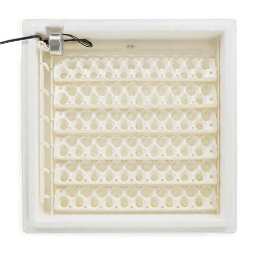 Farm Innovators 6 Pack Quail Rails - 20 Spot Small Egg Trays Only, Fits up to 120 Eggs Total - Compatible with Model 3200 Automatic Egg Turner | For quail and other small eggs; replaces the standard rails on model 3200 automatic egg turner; holds up to 12