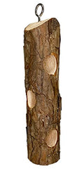 Cedar Suet Log Feeder by Prime Retreat