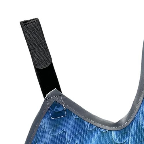 Chicken Saddle for Hens, Adjustable Strap & Easy Put On, Chicken Apron Hens Back Protector, Hen Vest, Safe Guard from Rooster Damage and Flock Pecking