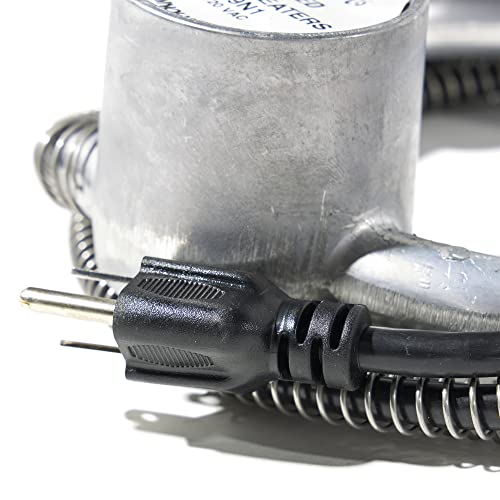 Farm Innovators 3 Pack Bucket De-Icer for up to 5 Gallon Bucket - 250W Aluminum Water Heater for Plastic or Metal Livestock Water Container - size: 3 Pack