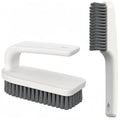 2 Pack Scrub Brush Laundry Cleaning Brush Soft Bristle Household Cleaning Brushes Carpet Brush Upholstery Brush Small Scrubbing Brush Stain Remover Brushes for Fabric,Hat,Clothes,Bag & More