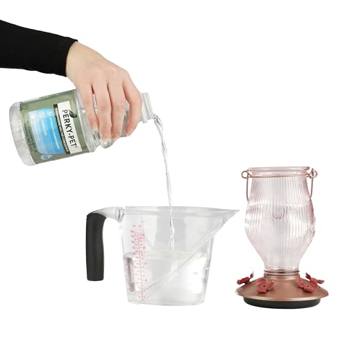 Perky-Pet Hummingbird Nectar Concentrate for Hummingbird Feeder - 32 oz - Makes 96 FL OZ of Food Nectar - 238CL,(Pack of 2) - size: 32 Fl Oz (Pack of 2)