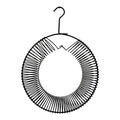 Whole Peanut Black Wreath Feeder for Squirrels and Blue Jays | 13 Inch Wreath; Whole Peanut Feeder; Attracts Jays; Hanging Design