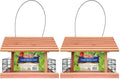 Kaytee Cedar Seed and Suet Feeder (Pack of 2) - size: Pack of 2