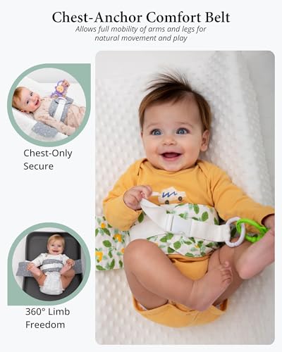 Changing Pad Strap & Changing Table Strap, Baby Safety Belt, Green | Soft, Adjustable, Safety Secure Anti-Escape for Infants 0-24M. Easy-Clean, Comfortable & Portable - color: Green/Yellow