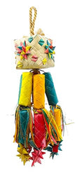 Planet Pleasures Firecracker Pinata Bird Toy, Large - size: Large