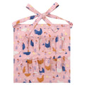 Egg Collecting Apron for Kids, Chicken Egg Apron with 8 Pockets | Cute Eggs Aprons for Fresh Eggs for Hen, Duck, Goose, Bird, Various Collection (Pink,Cartoon Chicken)