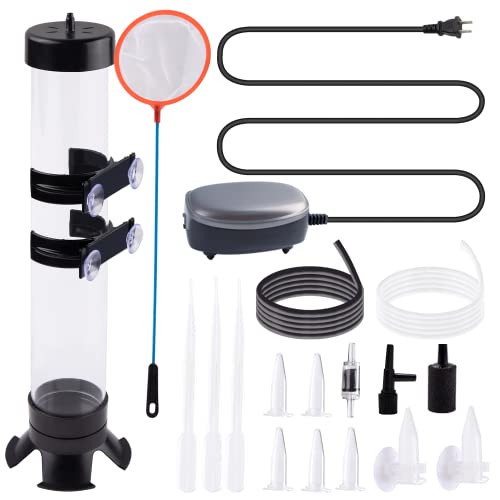 Brine Shrimp Hatchery Kits brines Shrimps Eggs Incubator Hatchery brine Shrimp Eggs Incubator Artemia Hatcherying with Silver air Pump