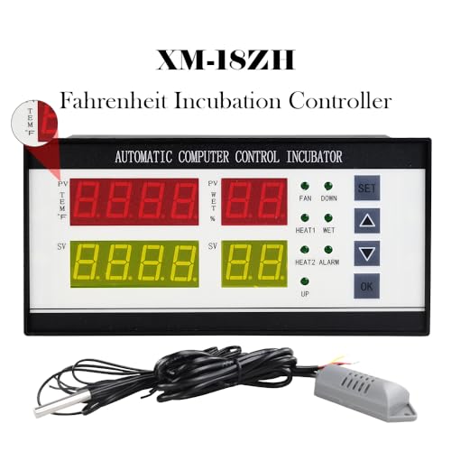 Professional Incubator Controller Digital Egg Incubator Temperature Humidity Controller XM-18ZH