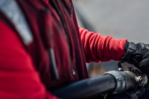 DRIFIRE Flame Resistant Flight Deck Jersey - color: Red, size: Small