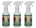 JCs Wildlife 3B Bird Seed, Bird Feeder, and Birdhouse Protector 16 oz. Spray - Natural Enzyme Formula (3, 16 oz. Spray Bottle) - size: 1 Count (Pack of 3)