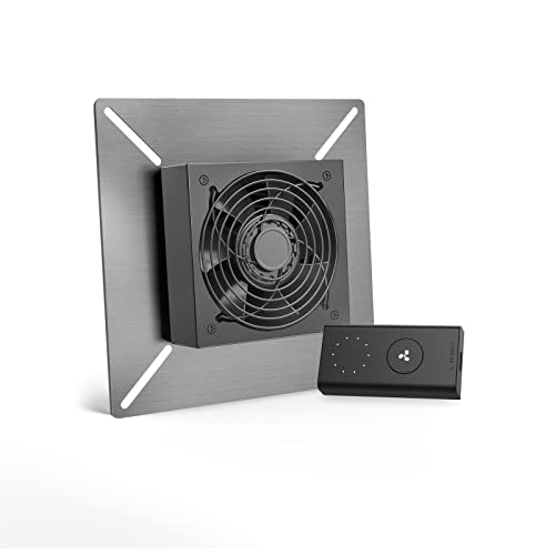 AC Infinity AIRTITAN S3, Ventilation Fan 150mm with Speed Controller | IP-55 Rated for Crawl Space, Basement, Garage, Attic, Shed, Hydroponics, Grow Tents - size: Small, Speed Controller