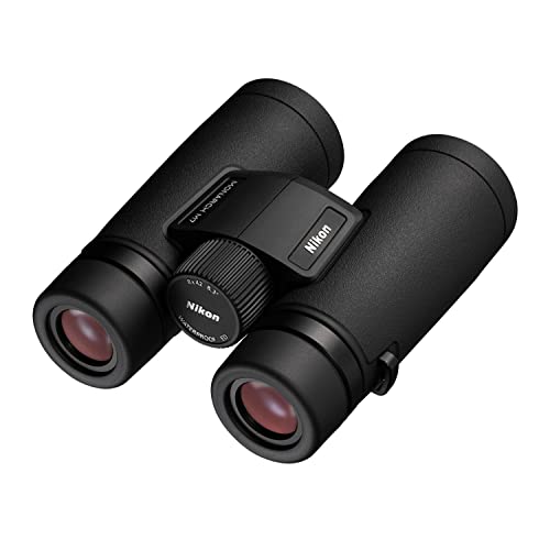 NIKON MONARCH M7 Binoculars | Lightweight Waterproof Fogproof Binoculars with ED Glass & Multilayer Coatings | Wide View, Smooth Focus & Long Eye Relief for Birdwatching, Wildlife & Outdoor Use, 8x42 | Wide field of view, locking diopter, waterproof, fogp