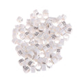 100-Pack 8mm Bird Leg Bands With Numbers Pigeons Foot Bands Clip Rings For Chicken For Quail Poultry Parrot Toys African Grey For Small Parrots For Large Birds Conure Macaw Parrot Toys Parts, White
